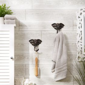 ELEPHANT WALL HOOK SET/2