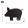 PIG WITH PIGLETS SCULPTURE