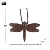 DRAGONFLY CAST IRON POT HANGER SET OF 4