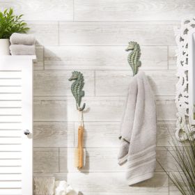 SEAHORSE WALL HOOK SET/2